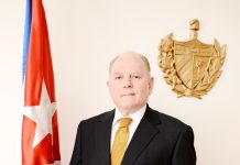 His Excellency Andrés González Garrido, Ambassador Extraordinary and Plenipotentiary of the Republic of Cuba.
