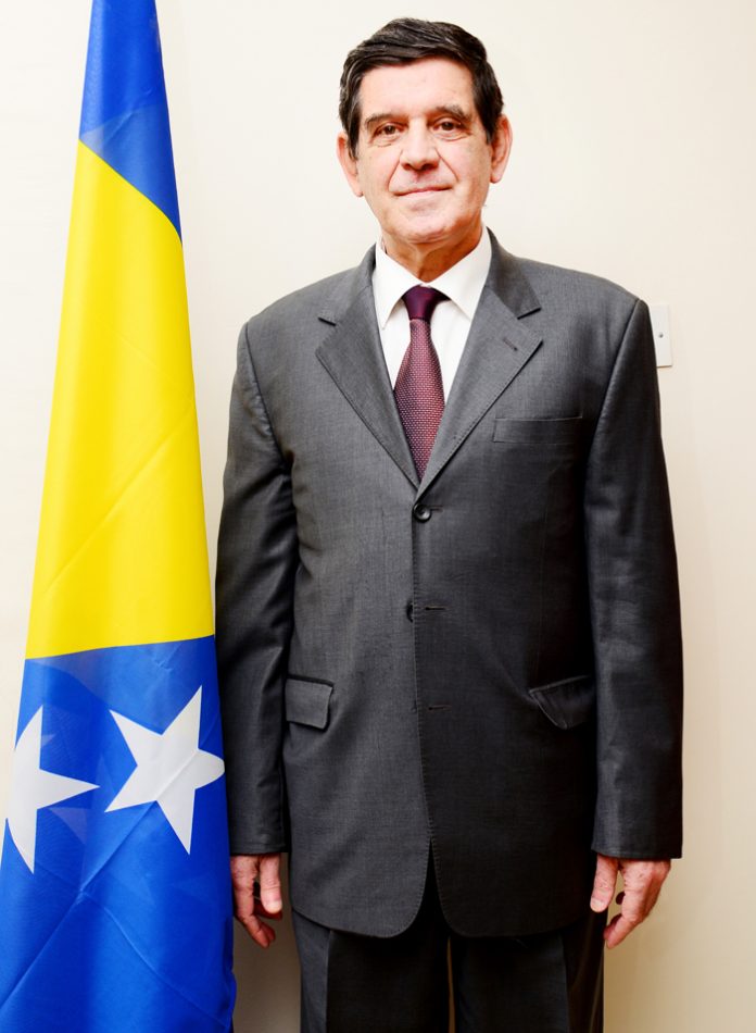 Bosnia-Herzegovina ambassador to Kuwait Senahid Bristric