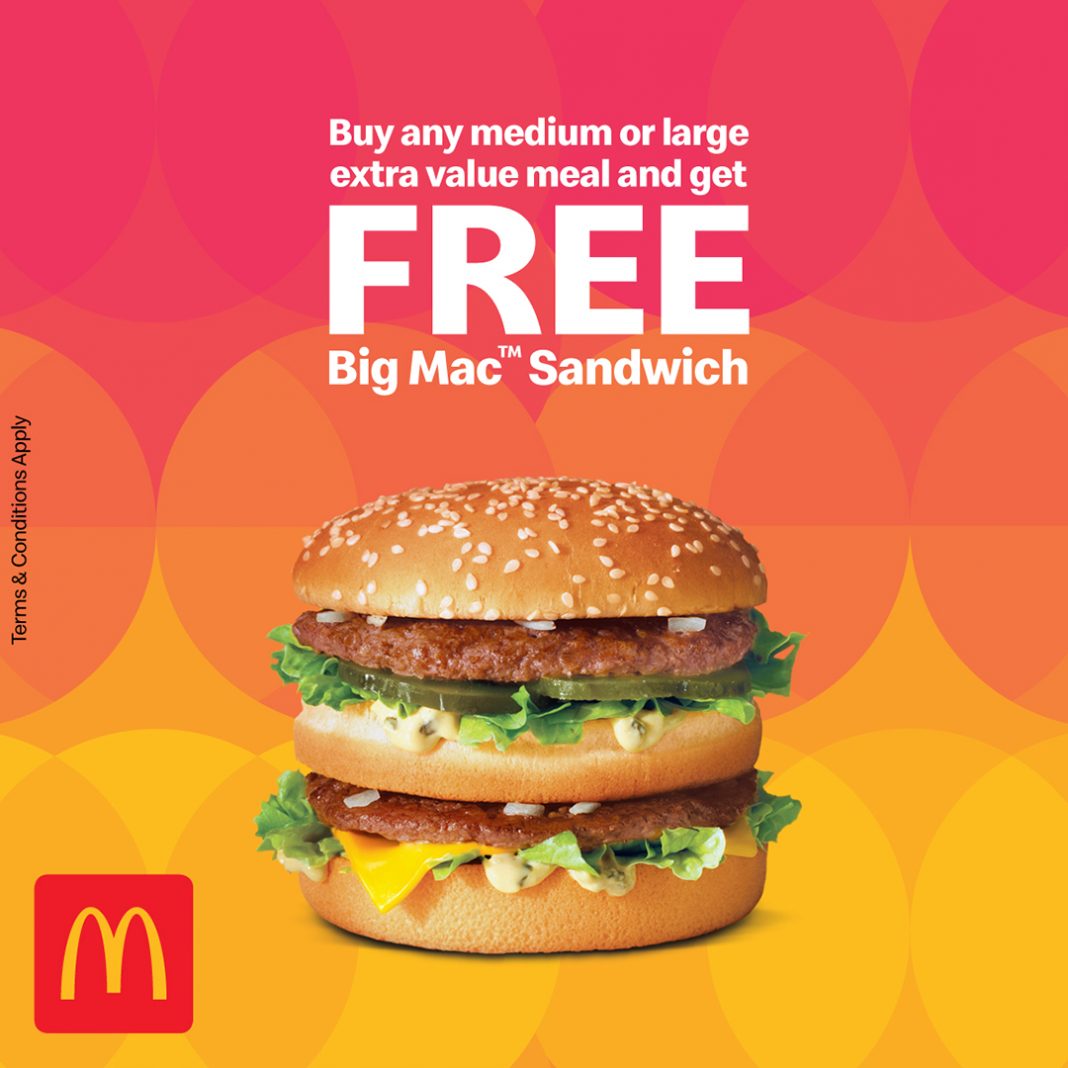 FREE Big Mac Sandwich TimesKuwait