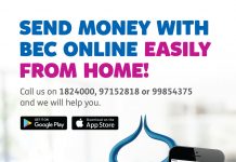 Send Money with BEC Online Easily From Home!