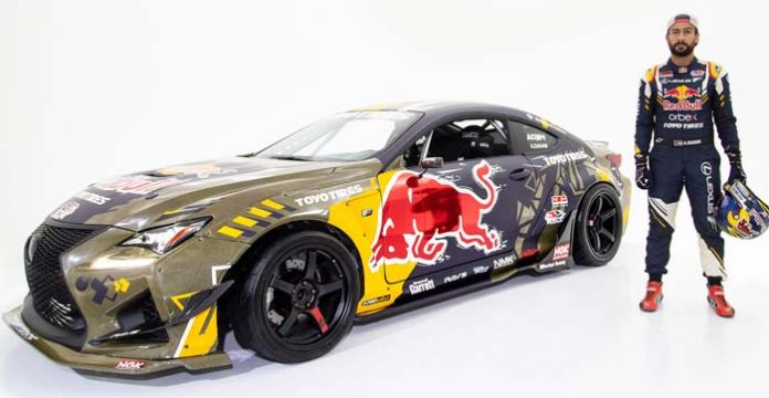 Lexus rcf red bull