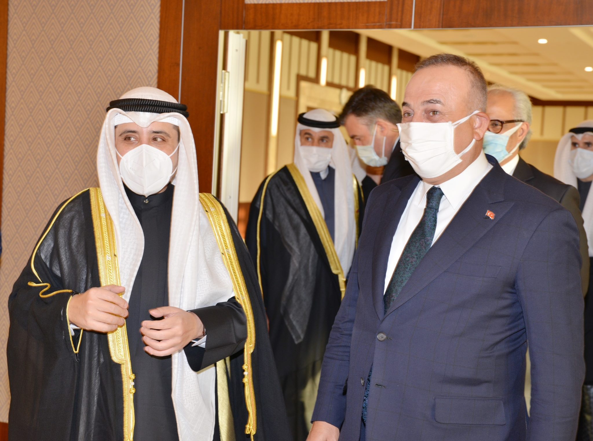 Turkish FM holds dinner banquet in honor of Kuwaiti counterpart ...