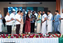 OICC Kuwait Alappuzha District Committee organized Leader K Karunakaran Karma Puraskaram