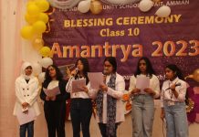 ICSK Amman bids farewell to class 10 students