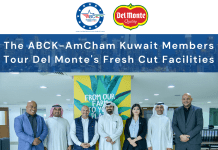 ABCK – AmCham Kuwait visits the Del Monte Fresh-Cuts Facility