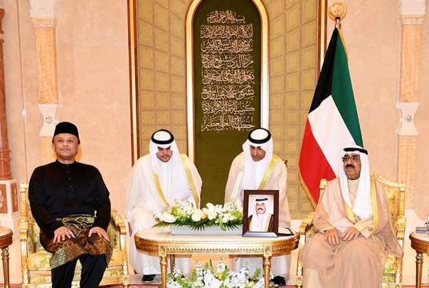 HH the Crown Prince received the newly appointed Ambassador of Malaysia.