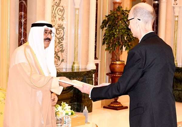 HH the Crown Prince received the credentials of the newly appointed Ambassador of Malta.