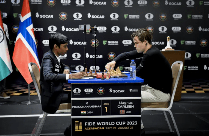 FIDE WORLD CUP- 2023 : ROUND 6 # GAME - 2 