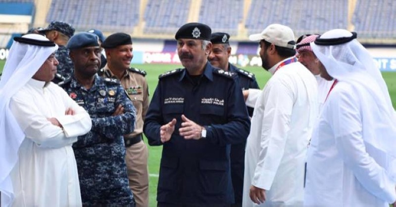 security for Kuwait-Iraq match