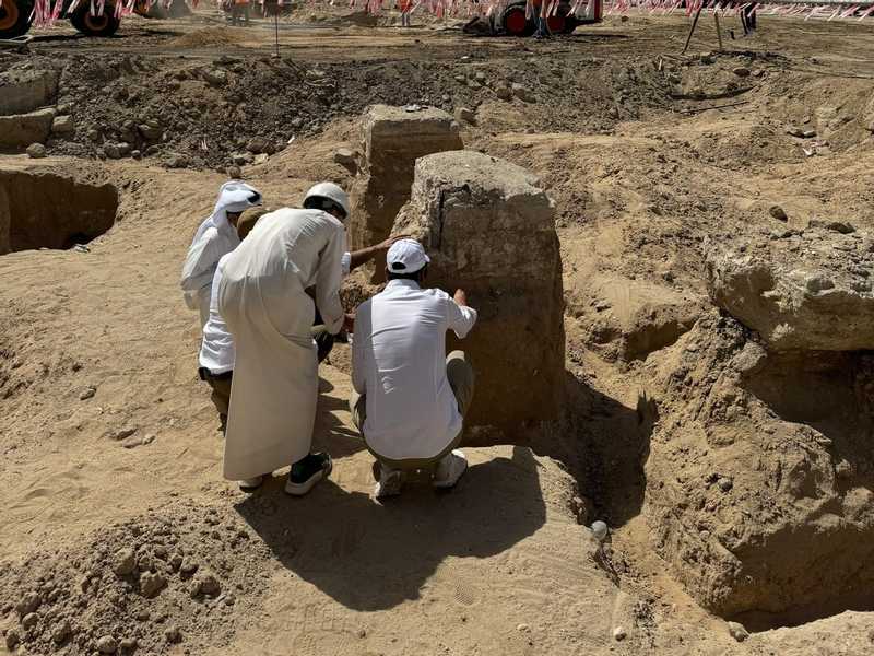 Kuwaitit Columns NCC to study columns discovered in Mubarakiya - Times Kuwait