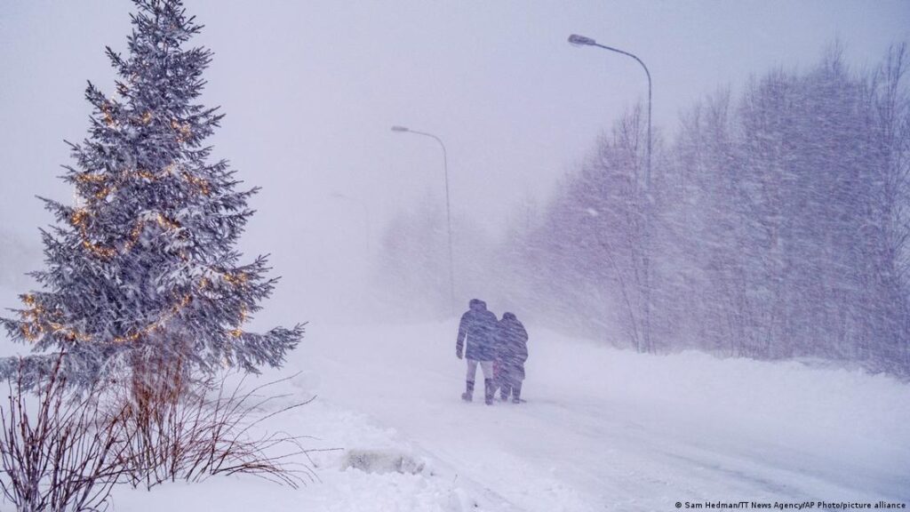 Deadly winter storm batters Nordic countries, leaves thousands without ...