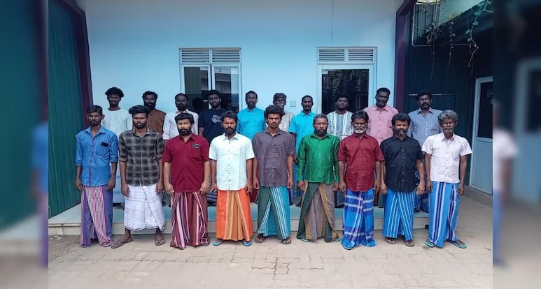 19 fishermen released from Sri Lankan prison return to Chennai