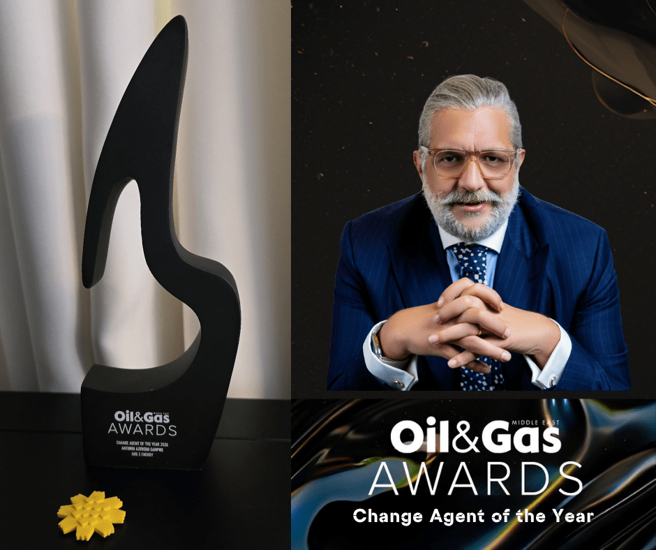 HUB2ENERGY CEO Campos receives “Highly Commended” recognition