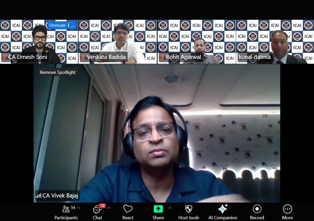 ICAI Kuwait Chapter hosts webinar on stock market entry & exit strategies for 2026