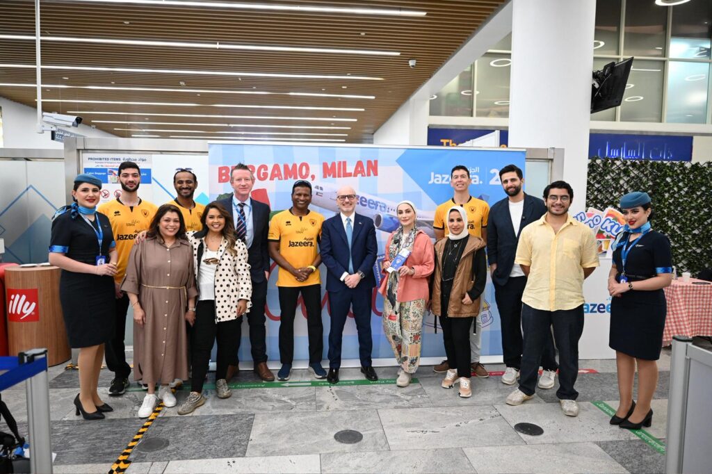 Jazeera Airways launches inaugural direct flight from Kuwait to Milan Bergamo
