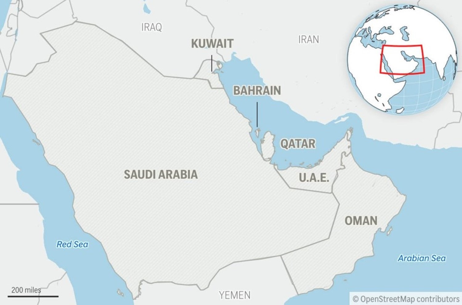 Bulk carrier catches fire after being hit by unknown projectile off Qatar coast