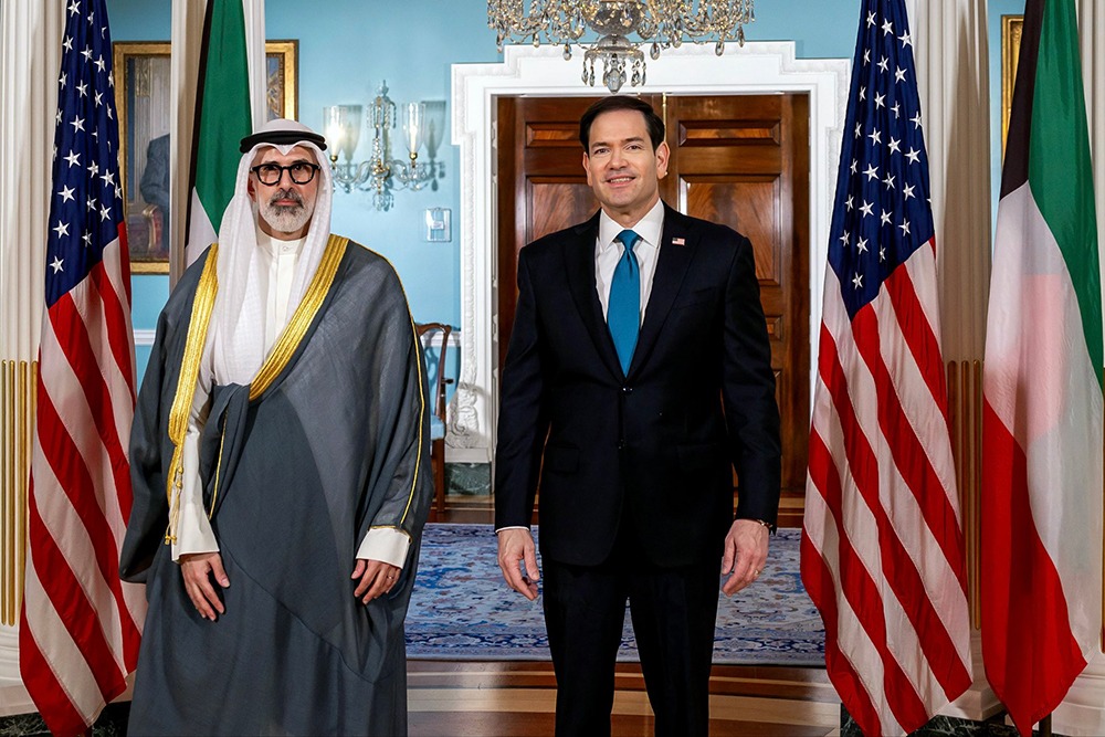 Kuwait FM reviews strategic partnership with US State Secretary