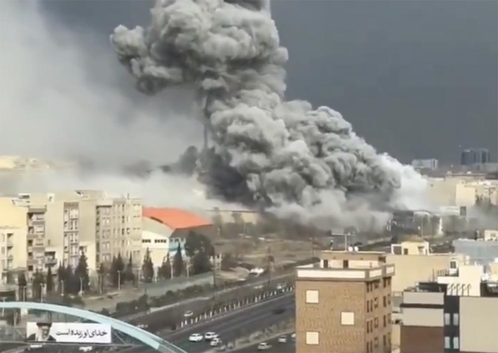 Multiple explosions hit several Iranian cities
