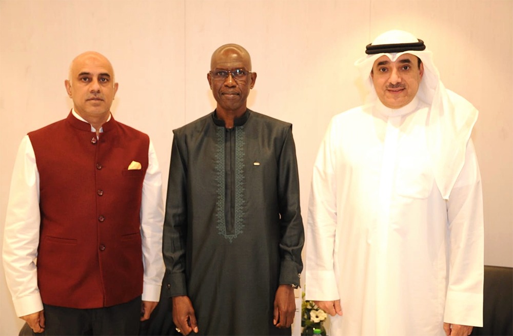 Senegal Ambassador Visits The Times Kuwait, Highli